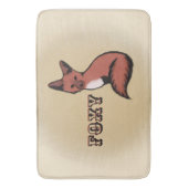 Tapis De Bain Sly Red Foxy Fox (devant Vertical)
