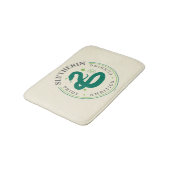 Tapis De Bain SLYTHERIN™ Insigne de fierté de la Maison du serpe (Angle)