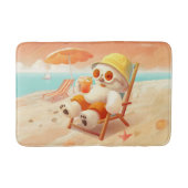 Tapis De Bain Smile Dog - Mode Plage Activé (Devant)