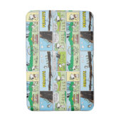Tapis De Bain Snoopy & Friends | Go Camping (Devant (Vertical))
