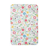 Tapis De Bain Snoopy So Sweet Flower Pattern (Devant (Vertical))