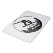 Tapis De Bain Snowboard Bath Mat (Angle)