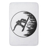 Tapis De Bain Snowboard Bath Mat (devant Vertical)