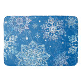 Tapis De Bain Snowflakes Bath Mat (Devant)