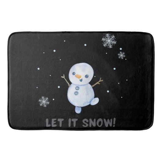 Tapis De Bain Snowman (Devant)