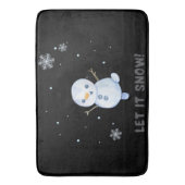 Tapis De Bain Snowman (devant Vertical)