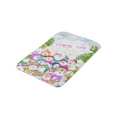 Tapis De Bain Snowmans Bath Mat Fête de Noël (Angle)
