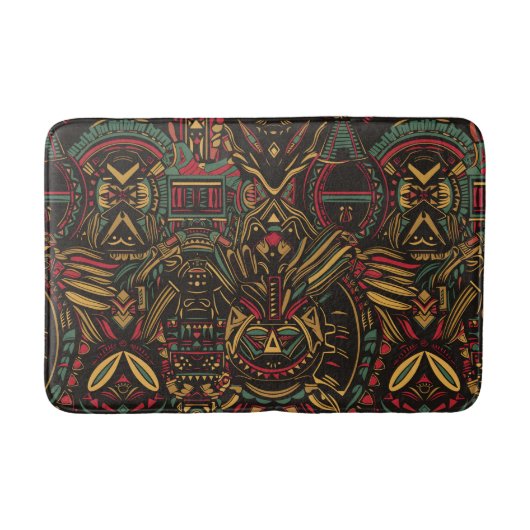 Tapis De Bain Soft Cyan "Mots-Clés Interdits Non Utilisés" Luxe (Devant)