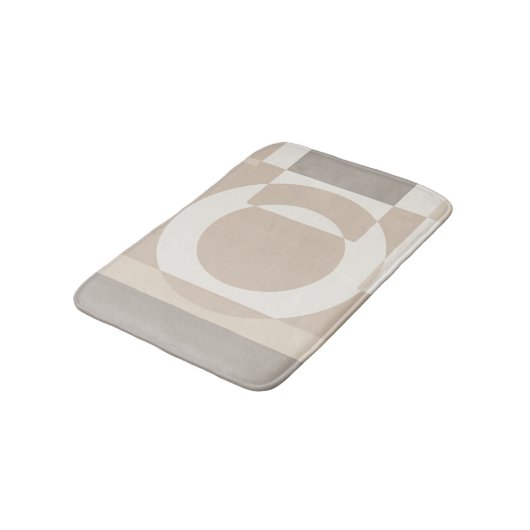 Tapis De Bain Soft Geometric Blocks – Simple and Sleek (Angle)