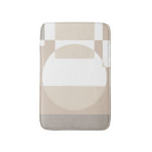 Tapis De Bain Soft Geometric Blocks – Simple and Sleek (Devant (Vertical))