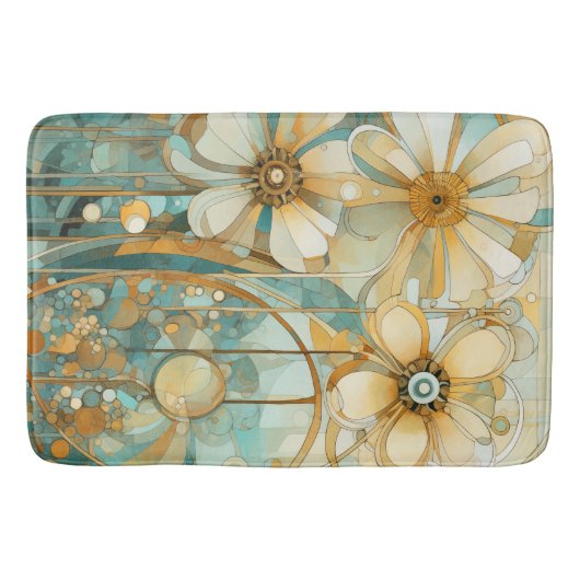 Tapis De Bain Soft Peach Garden 3 (Devant)