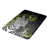Tapis De Bain Soirée africaine Zebra (Angle)