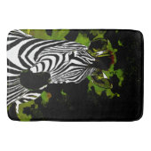 Tapis De Bain Soirée africaine Zebra (Devant)