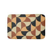 Tapis De Bain Sol en marbre ancien, texture géométrique transpar (Devant)