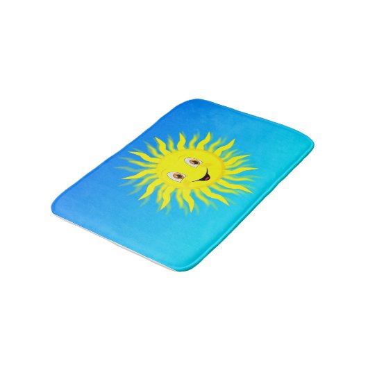 Tapis De Bain Soleil (Angle)