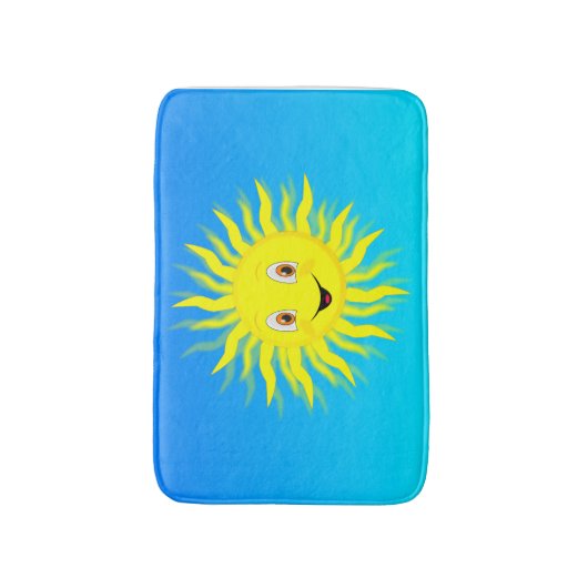 Tapis De Bain Soleil (Devant (Vertical))