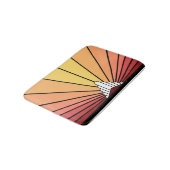 Tapis De Bain Soleil Art déco à l'aube (Angle)