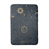 Tapis De Bain Soleil céleste et Lune mystique (Devant (Vertical))
