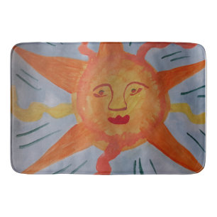 Tapis De Bain Soleil de feu