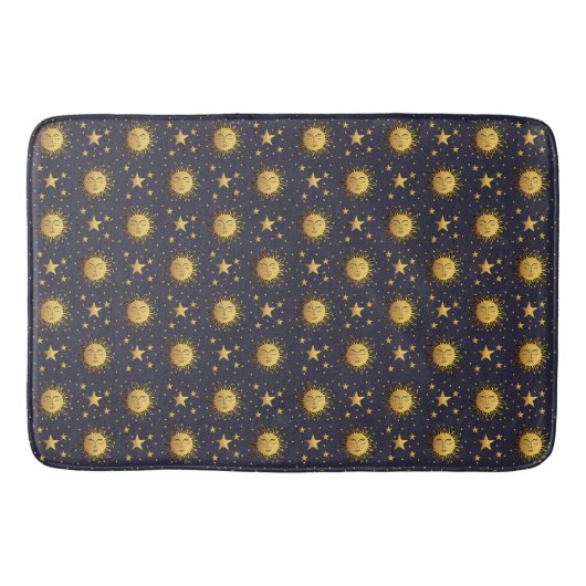 Tapis De Bain Soleil et étoiles (Devant)