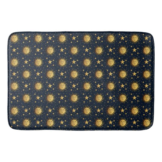 Tapis De Bain Soleil et étoiles (Devant)