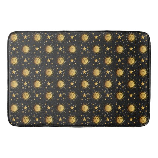 Tapis De Bain Soleil et étoiles (Devant)