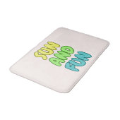 Tapis de bain Soleil et Plaisir (Angle)