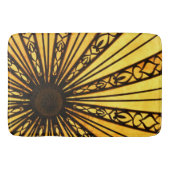 Tapis De Bain Soleil rayonnant jaune (Devant)