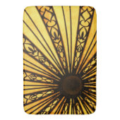 Tapis De Bain Soleil rayonnant jaune (devant Vertical)