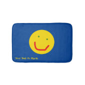 Tapis De Bain Soleil souriant visage heureux (Devant)