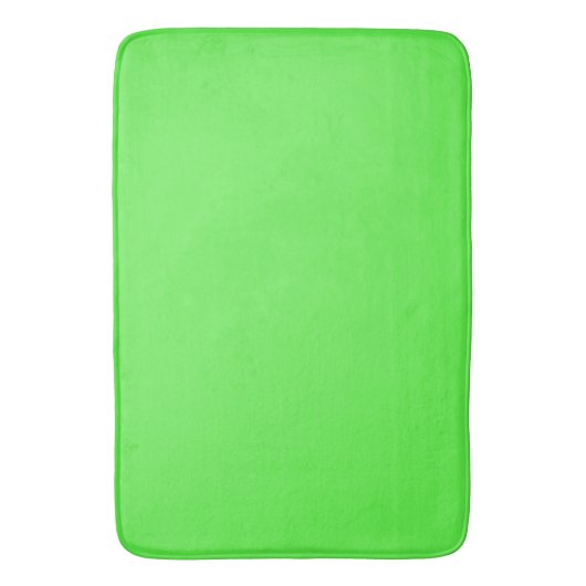 Tapis De Bain Solid LIme Vert (devant Vertical)