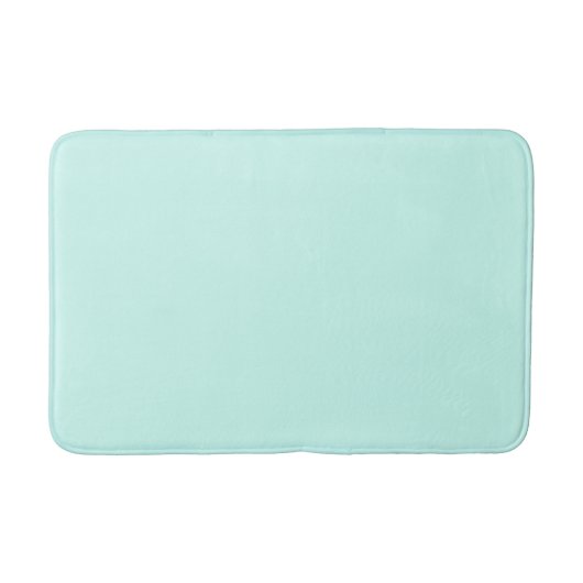 Tapis De Bain Solide camée vert menthe doux turquoise (Devant)