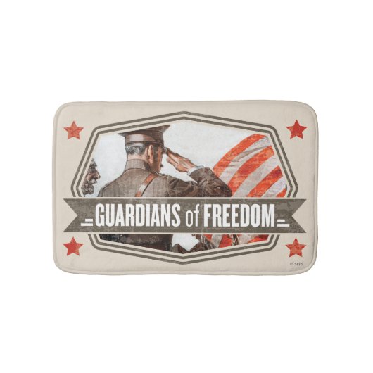 Tapis De Bain Solider-Guardian de la liberté (Devant)