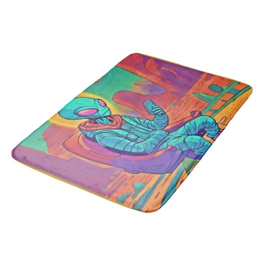 Tapis De Bain Solitude Alien libérée (Angle)