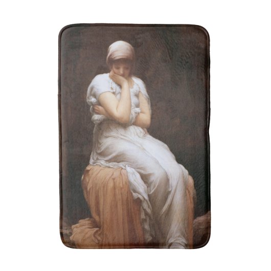 Tapis De Bain Solitude (par Frederic Leighton) (Devant (Vertical))