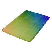 Tapis De Bain Sombre diagonale Arc-en-ciel (Angle)