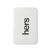 Tapis De Bain Son et sa cuve de bain (Devant (Vertical))