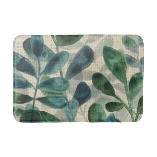 Tapis De Bain Sophistication verdoyante - Feuilles tropicaux