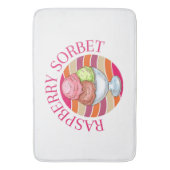 Tapis De Bain Sorbet de framboise (devant Vertical)