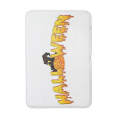 Tapis De Bain Sorcière citrouille d'Halloween (Devant (Vertical))