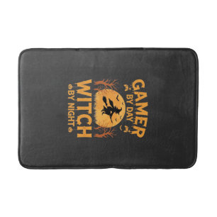 Tapis De Bain Sorcière de jeu Halloween conception de jeu