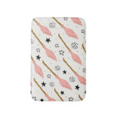 Tapis De Bain Sorcière école Motif de doodle magique (Devant (Vertical))