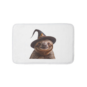 Tapis De Bain Sorcière Paresseux Halloween friandise ou farce ép