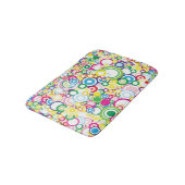 Tapis De Bain Sort de cercles vifs (Angle)