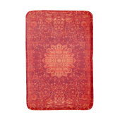 Tapis De Bain Souk couché de soleil : Motif marocain d'Orange Ma (Devant (Vertical))