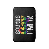 Tapis De Bain Sounds Gay I'm In Rainbow LGBT Flag Pride Mois (Devant (Vertical))