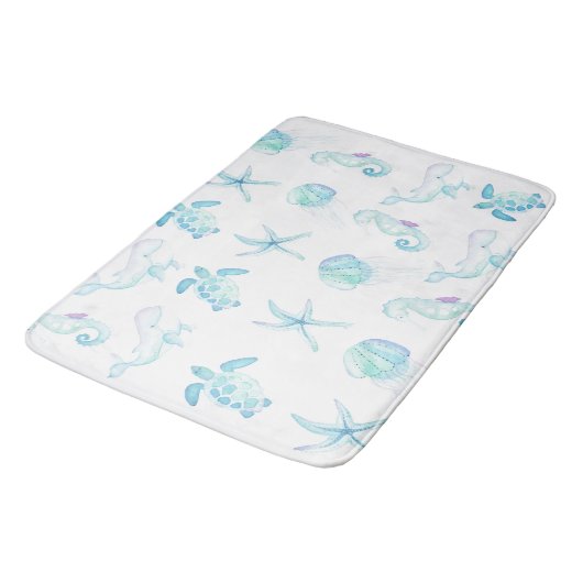 Tapis De Bain Sous la mer (Angle)