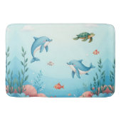 Tapis De Bain Sous la mer (Devant)