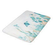 Tapis De Bain Sous la mer (Angle)