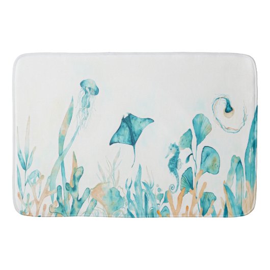 Tapis De Bain Sous la mer (Devant)